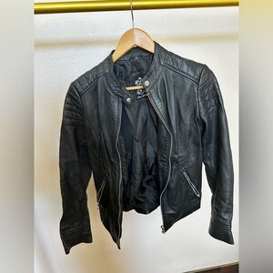 Leather Motorcycle Jacket